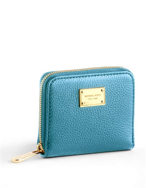 michael kors small zip around leather wallet|Michael Kors phone wallet crossbody.